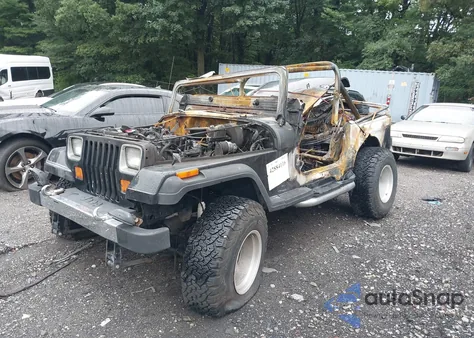 1989 Jeep Wrangler / Yj Laredo from USA, damaged, VIN 2J4FY59T8KJ147522